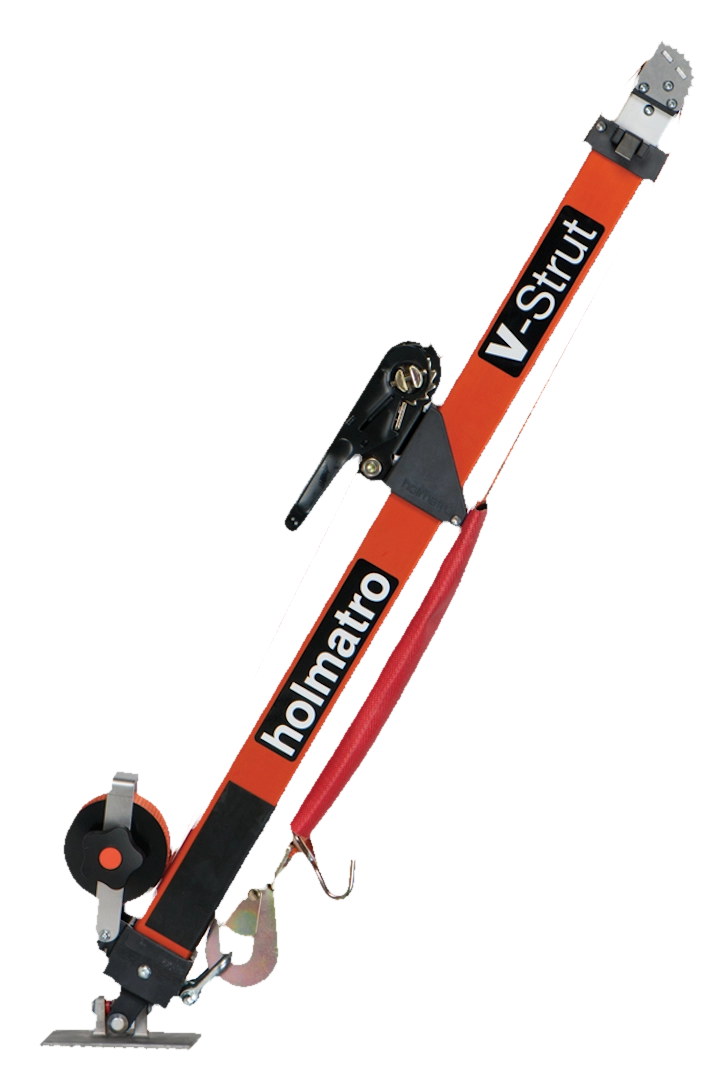 V-Strut Abstützsystem.